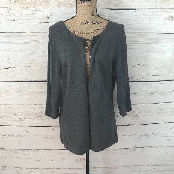 GAP Sweaters - { Gap } Classic 3/4 Sleeve Cardigan